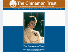 Tablet Screenshot of cinnamon.org.uk